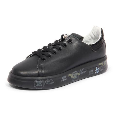 H9653 sneaker donna PREMIATA BELLE woman shoes black