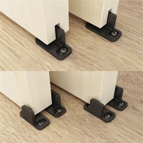 Amazon.com: Plastic Sliding Closet Door Bottom Guide Floor Guide Track ...