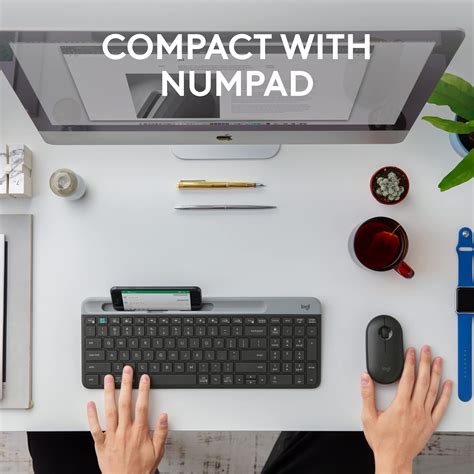 Logitech K585 Multi-Device Slim Wireless Keyboard, India | Ubuy