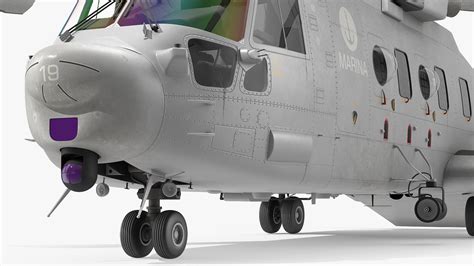 AgustaWestland AW101 Helicopter Italian Navy 3D model | 3D Molier ...