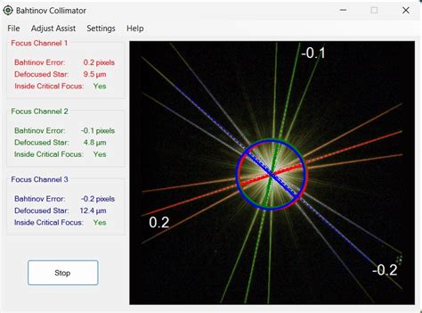 Bahtinov Grabber Software 的图像结果