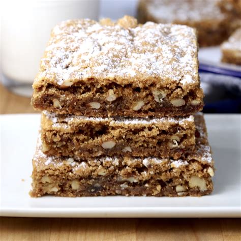 Old Fashioned Date Bars {with Nuts} - Miss in the Kitchen
