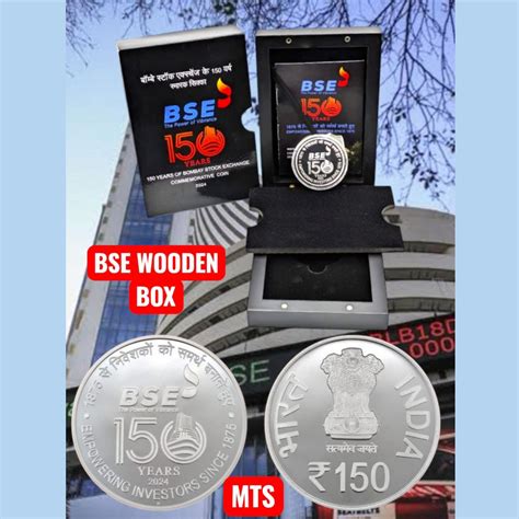 Rs 150 Proof Coin – 150 Years of Bombay Stock Exchange