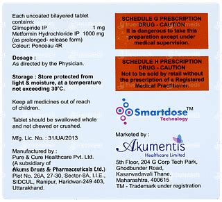 Switglim M 1/1000 Tablet 15: Uses, Side Effects, Price & Substitutes