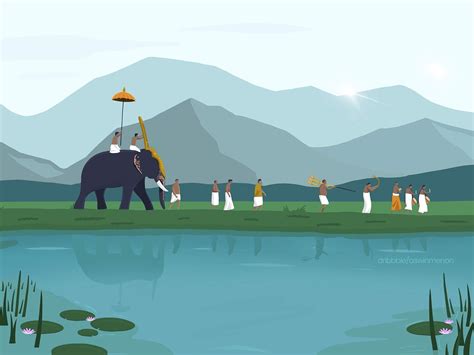 kerala illustration art