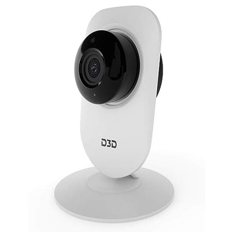 Buy D3D T8817 1080P WiFi Home Security Camera (White) Online at Low ...