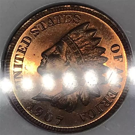 1907 Indian Head Cent NGC PF-65 RD - Old Pueblo Coin