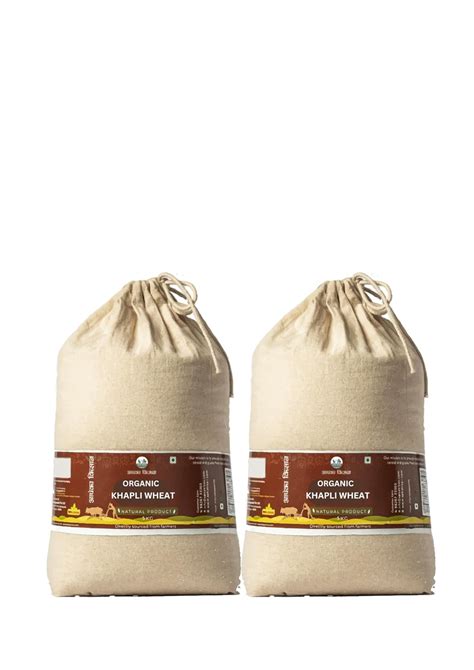 APKA KISAN | 10 KG | KHAPLI PREMIUM WHOLE WHEAT | EMMER WHEAT | HULLED ...