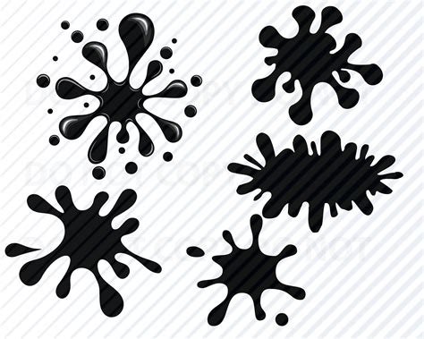 Paint Splatter Clipart