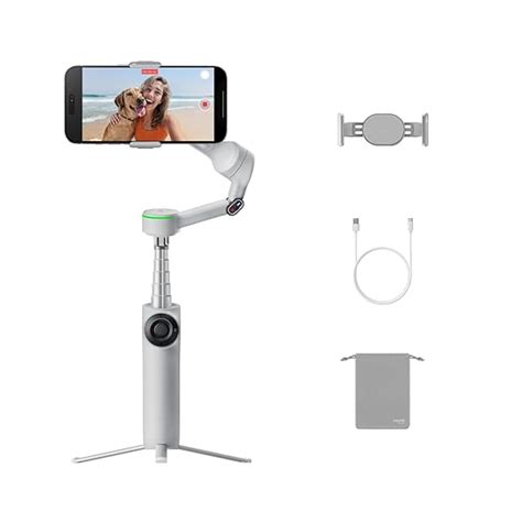 Insta360 Flow 2 Pro Grey - AI Tracking Phone Gimbal, 200+ App Tracking ...