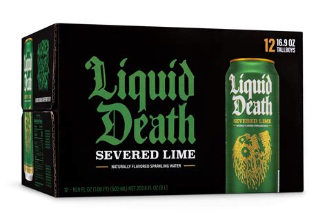 Liquid Death Severed Lime