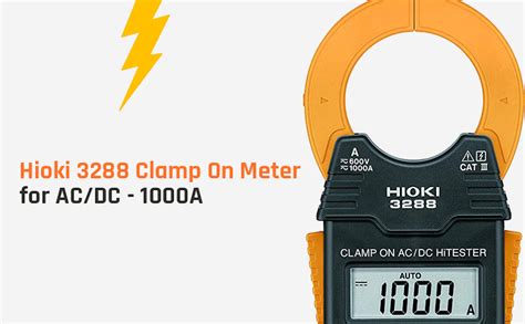 Hioki 3288 Clamp On Meter for AC/DC - 1000A : Amazon.in: Industrial ...