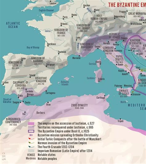 Constantinople World Map Historical Maps Of The Byzantine Empire