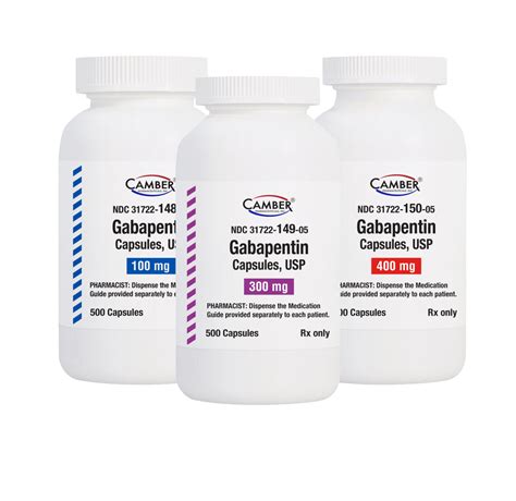 Camber Pharmaceuticals Launches Generic Neurontin Caps® – Camber ...
