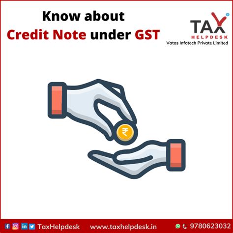 Know about credit note under GST