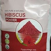 Pure Herbology Pure & Natural Hibiscus Flower Powder for Face Packs and ...