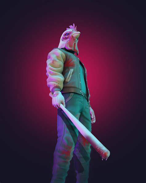 ArtStation - Richard From Hotline Miami Fanart