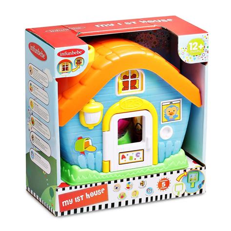 Baybee Infunbebe Shape Sorting House Toy - Baby Playhouse for Kids ...