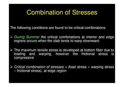 CE742 Lecture Notes: Critical Stress Combinations in Pavement Design ...
