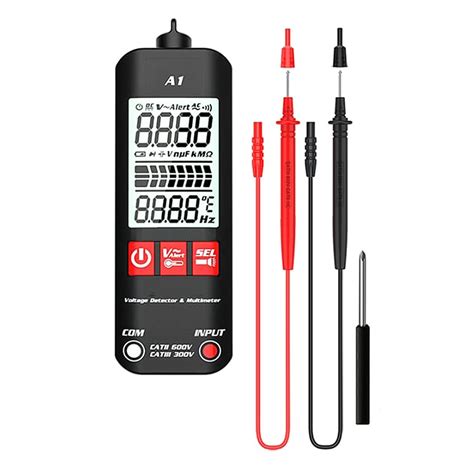 Caluself Digital Multimeter Tester,A1 Fully Automatic Anti-Burn Digital ...