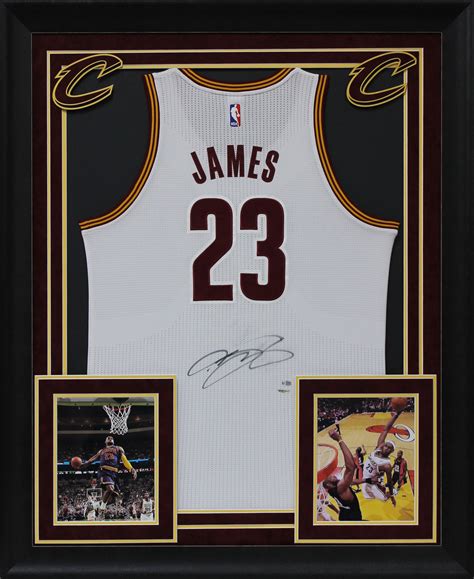 Lot Detail - LeBron James Signed Cleveland Cavaliers Jersey in Custom ...