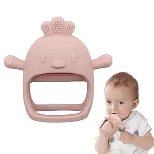 Buy Baby Teething Toy for 0-6 6-12 Months, Food Grade Silicone Teething ...