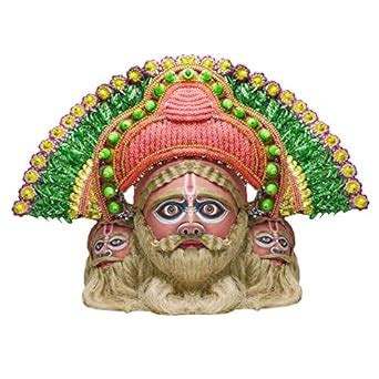 Shri Shri Handicraft brahma dev purulia art of chhau dance face mask ...
