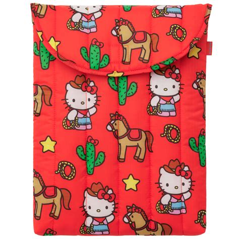 Baggu Puffy Laptop Sleeve 16" in Hello Kitty Western – Getoutside Shoes