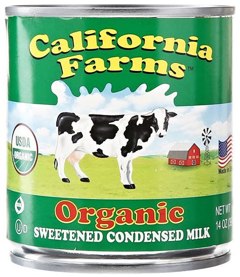 Santini California Farms Organic Sweetened Condensed Milk 14 fl oz Pack ...