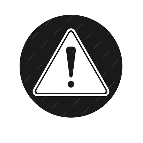 Attention icon flat illustration of attention vector icon attention ...
