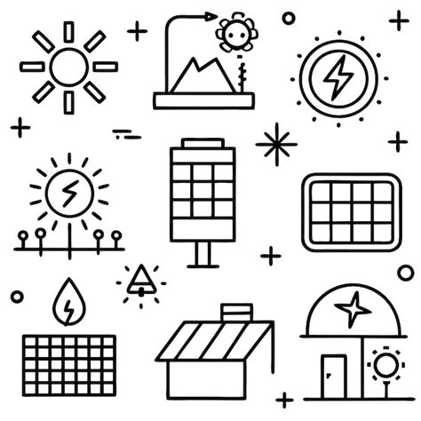 Piktogramm Photovoltaik Bilder - Kostenloser Download auf Freepik