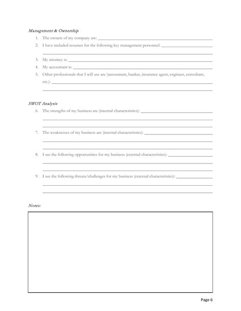 Blank Business Plan Template 的图像结果