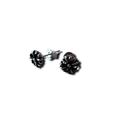 ♾vtg sv jewelry♾ cross motif design pierce sv925 | ELCASION/ELCA