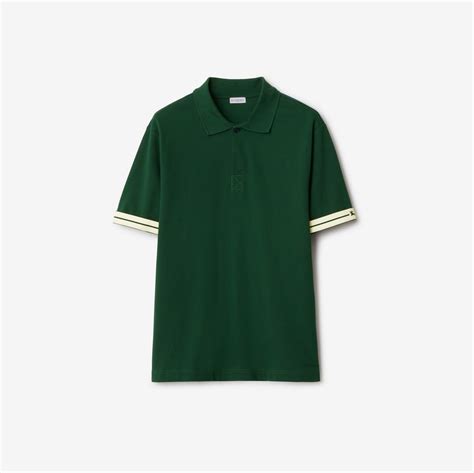 Burberry polo mens green online