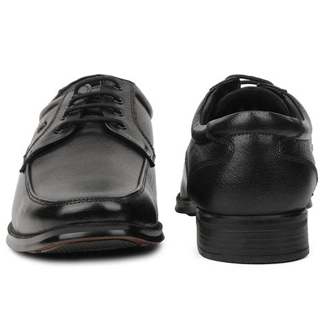 Buy Healers Black Formal Lacing Derby Shoes For Men UDL-9 By Liberty
