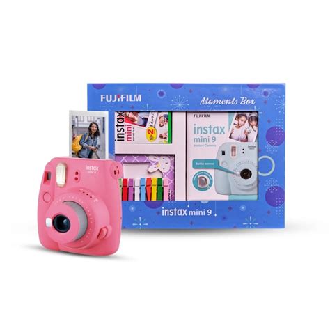 Instax Mini 9 Moments Box Price in India | Fujifilm Review