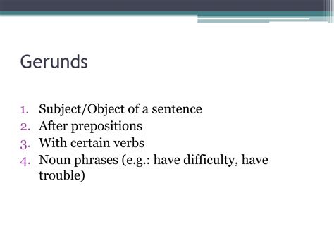 Gerunds Vs Infinitives | PPTX