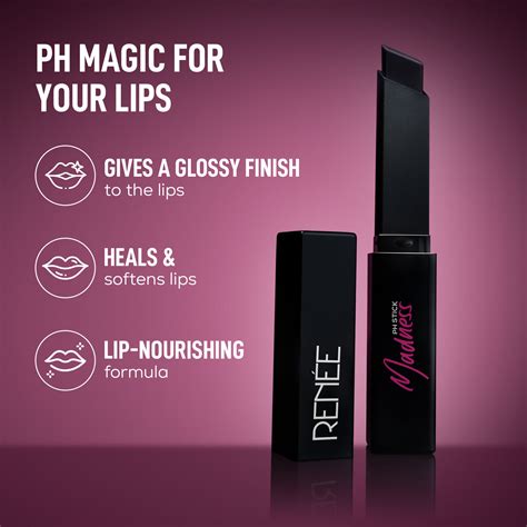 RENEE Madness pH Lipstick, 3g – Renee Cosmetics