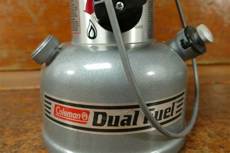 Coleman Dual Fuel Lantern Model 282-285 700T Silver Black - November ...