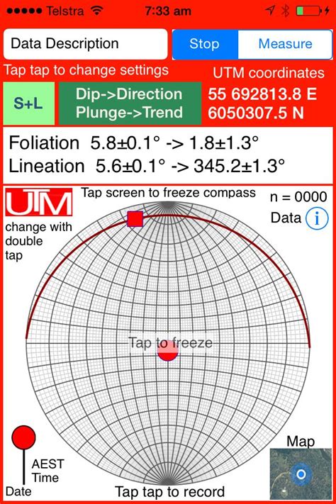 Image result for Structural Geology How to Use Compass