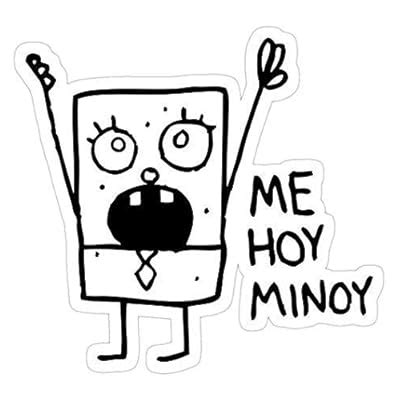 Pack of 6-2 Stickers -Spongebob Squarepants, India | Ubuy