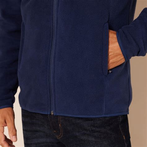 Snapklik.com : Essentials Mens Full-Zip Fleece Jacket