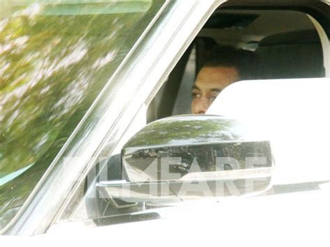 Spotted: Salman Khan zooms off in Bandra | Filmfare.com