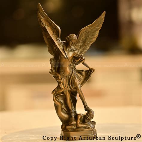 St Michael Defeating Satan Statue - Arturban Statue