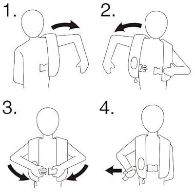 Buy Eyson Life Jacket, Manual Inflation, Worn on Neck, Fishing, Vest ...