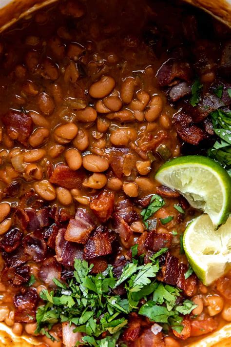 Borracho Beans (Frijoles Borrachos) - House of Yumm