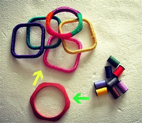 How to Make Thread Bangles 的图像结果