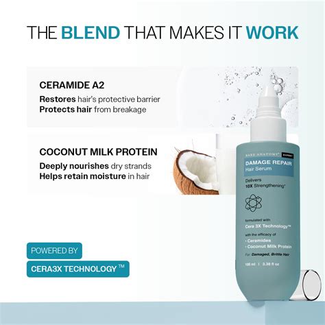 Buy EXPERT Damage Hair Repair Serum | 3x Technology | Bare Anatomy ...