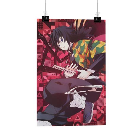 Giyu Demon Slayer Metal Poster – The STATIC Store