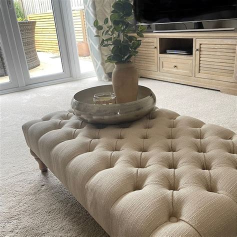 Stylish Footstool Coffee Table for Modern Living Rooms
